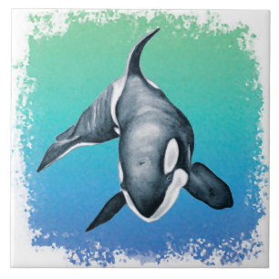 Aquamariner Orca-Wal Fliese