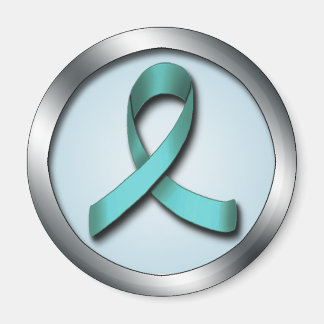 Aquamariner Ribbon-Ovarialkarzinom-Sensibilisierun Magnet