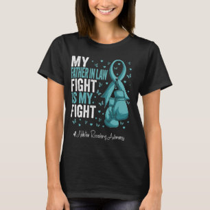 Aquamariner Ribbon Vater im Recht Sucht Erholung A T-Shirt
