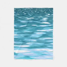 Aquamariner Schimmer Fleecedecke