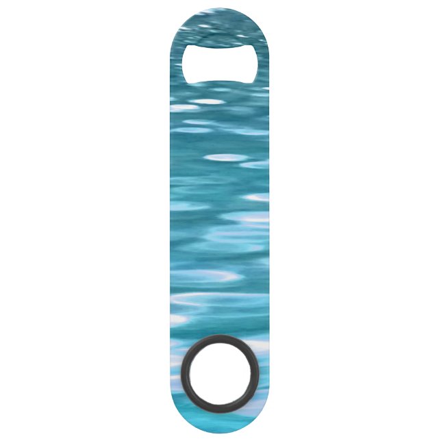 Aquamariner Schimmer Speedflaschenöffner (Vorderseite)