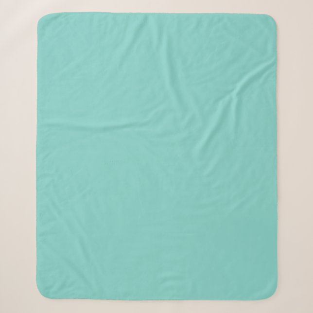 Aquamariner Sherpa-Blanket Sherpadecke (Vorderseite)