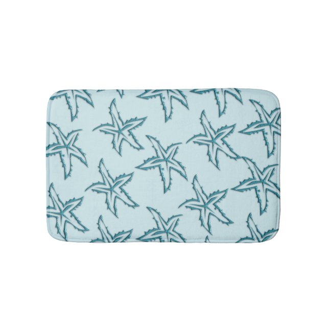 Aquamariner Starfish Badematte (Vorderseite)