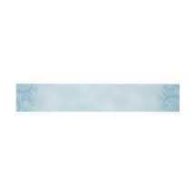 Aquamarines antikes blaues Blumenmuster-Bauch-Band