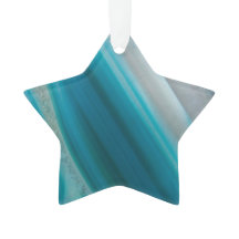 Aquamarines Blaubandmuster