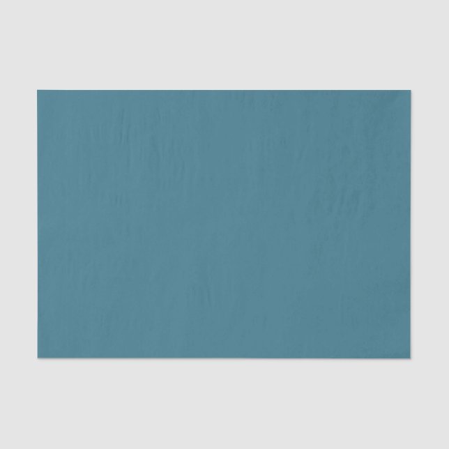 Aquamarines blaues Gewebe Seidenpapier (Vorderseite)