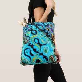 Aquamarines Blue Ripples Toag Tasche