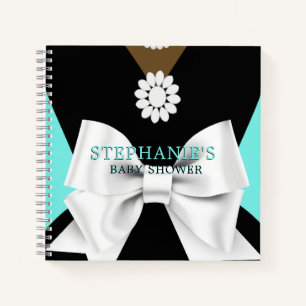 Aquamarines Ethnic Tiffany Theme Baby Showroom Gäs Notizbuch