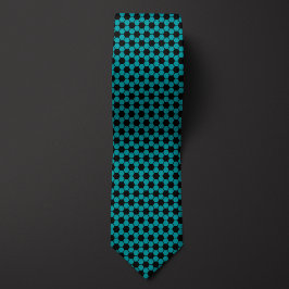 Aquamarines Futbol Soccer Ball-Muster Krawatte