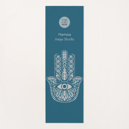 Aquamarines Green Yoga Studio Hamsa individuell an Yogamatte