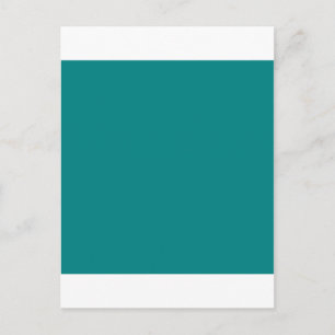 Aquamarines Grün Postkarte