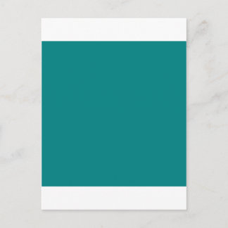 Aquamarines Grün Postkarte