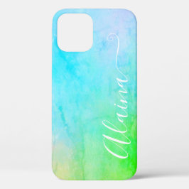 Aquamarines grünes Wasser Ombre Farbverlauf Stilvo Case-Mate iPhone Hülle