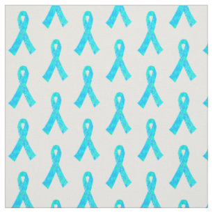 Aquamarines Himmel-Blau-Puzzle-Muster-Band Stoff