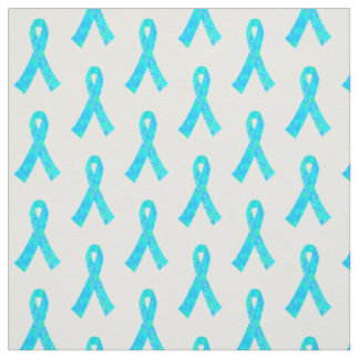 Aquamarines Himmel-Blau-Puzzle-Muster-Band Stoff