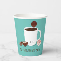 Aquamarines Hot Chocolate Bomb Party
