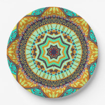 Aquamarines Indianermandala