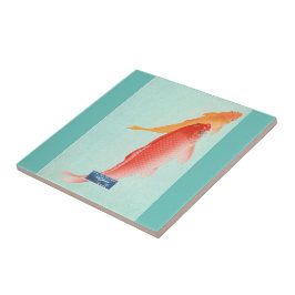 Aquamarines Leichtgewicht (Lachs Pair) RFPMDesign Fliese