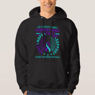 Aquamarines Lila Bewusstsein für Suizidprävention  Hoodie