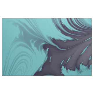 Aquamarines Marmorgewebe Stoff