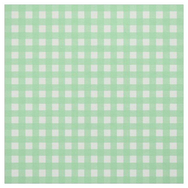 Aquamarines Mini Gingham Kariertes Prüfmuster Stoff (Muster)