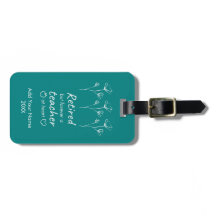 Aquamarines Monogramm des personalisierten Rentenl