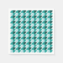 Aquamarines Muster Napkin
