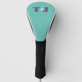 Aquamarines Personalisiertes Mit Monogramm Golf Headcover