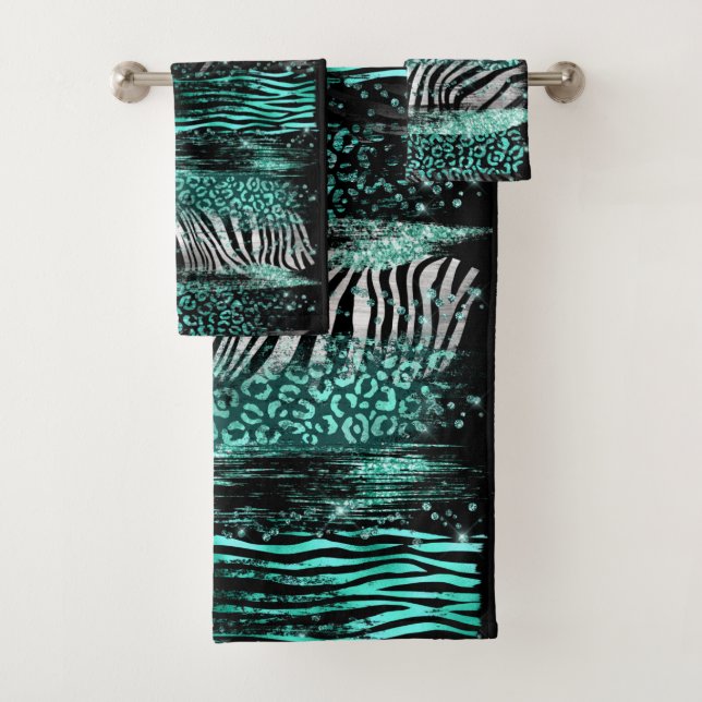 Aquamarines Safari-Handtuch Badhandtuch Set (Insitu)