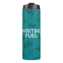 Aquamarines Schreiben von Fuel Travel Mug