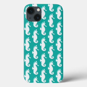 Aquamarines Seepferd Muster 1 Case-Mate iPhone Hülle