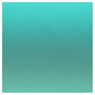 Aquamarines türkisfarbenes Gradient Ombre Farbsto Stoff