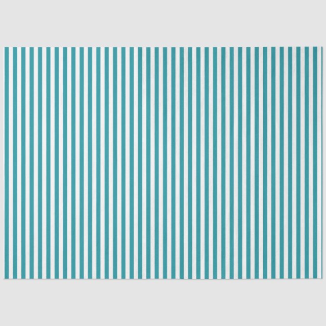 Aquamarines und weißes Gewebpapier Seidenpapier (Vorderseite)