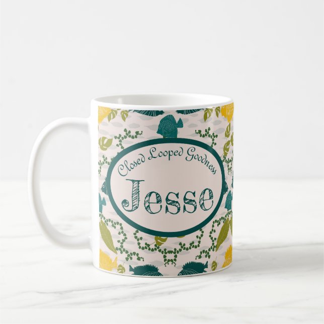Aquaponics cite Mug | Écologique inspirant (Gauche)