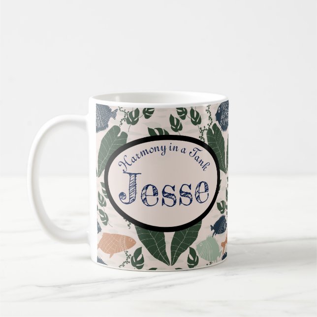 Aquaponics Quotes-Tasse | inspirierend Öko-freundl Kaffeetasse (Links)