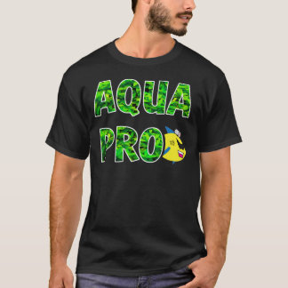 AQUAPRO Staplungsblatt-Logo (dunkel) T-Shirt