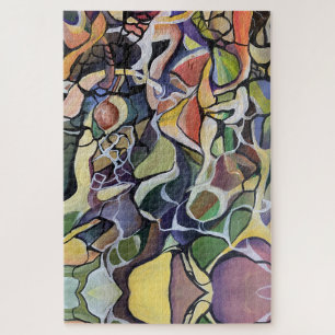 Aquarell-Abstrakt-Kontemporär-Modern-Artsy