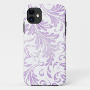 Aquarell Acanthus Verlasse Lilac Lila White Case-Mate iPhone Hülle