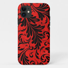 Aquarell Acanthus Verlasse Schwarzes Rotes Schrift title_seo2