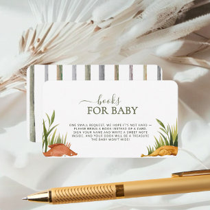 Aquarell-Angelhaken Aufgeregte Bücher für Baby Begleitkarte
