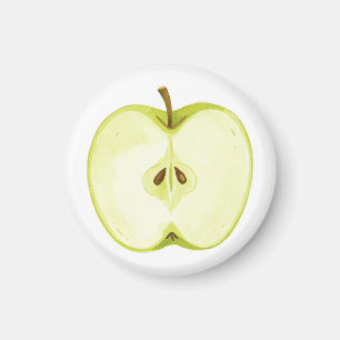 Aquarell-Apfel-Lehrerdankeschön-Geschenk Magnet