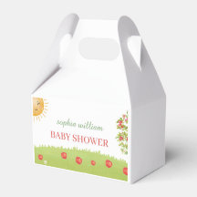 Aquarell-Apfelgarten-Baby-Shower