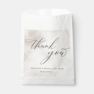 Aquarell auf Cloud-9-Brautparty Geschenktütchen