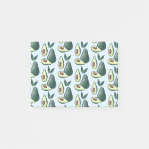 Aquarell Avocados Post-it Klebezettel