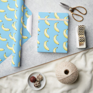 Aquarell-Banane Geschenkpapier