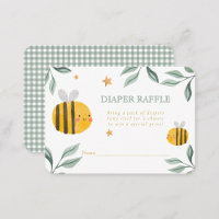 Aquarell Bee Honey Sweet Baby Dusche