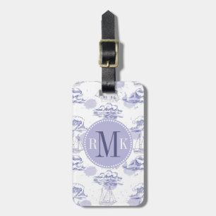 Aquarell bewegt wellenartig u. versendet Muster Gepäckanhänger