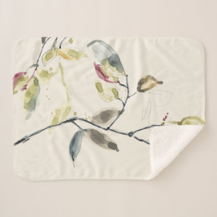 Aquarell-Blatt-Niederlassung Sherpadecke