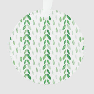 Aquarell-Blätter Ornament