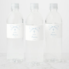 Aquarell Blau Bogen Taufe